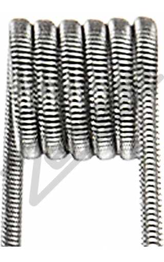 Спираль Hellvape MTL Dual Core Fused Clapton Coil Ni80 0.2мм 1.0 Ом