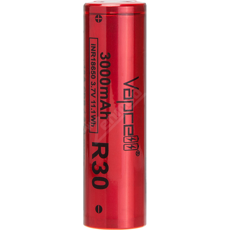 Фото и внешний вид — Vapcell 18650 R30 3000mAh 18A