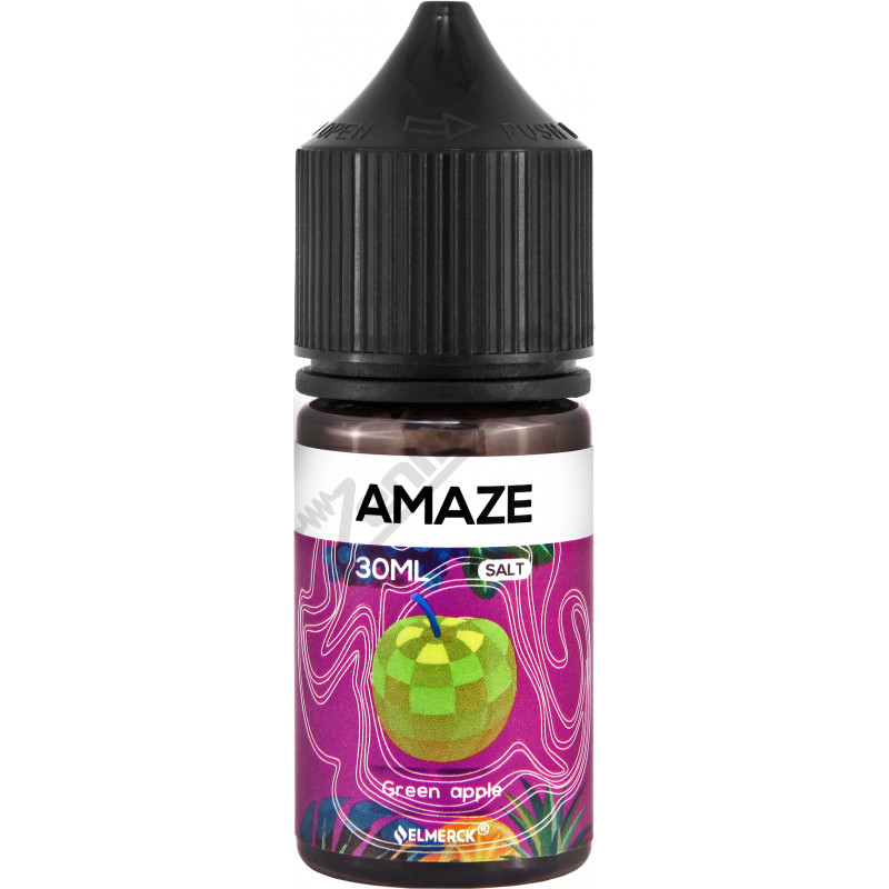 Фото и внешний вид — Amaze SALT - Apple 30мл