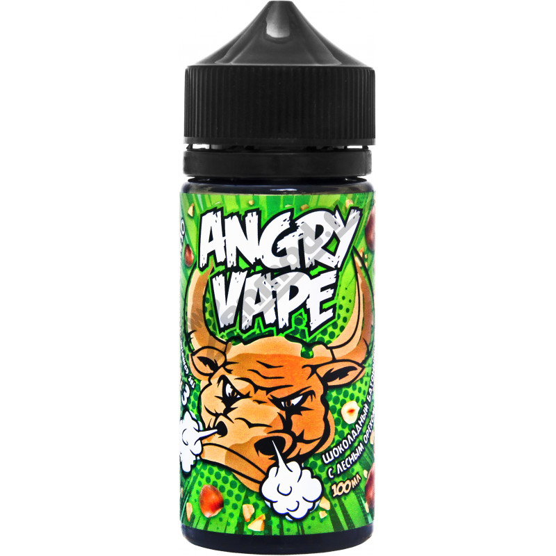 Фото и внешний вид — Angry Vape - Diego Bull 3 (Лесной орех) 100мл