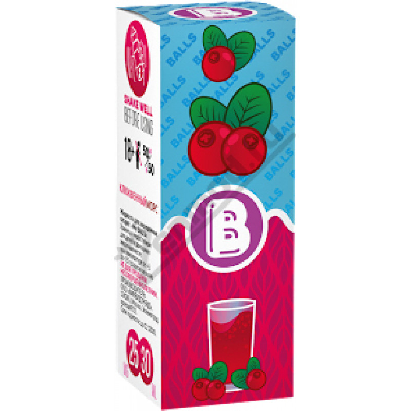 Фото и внешний вид — MY BALLS SALT - Cranberry Drink 30мл