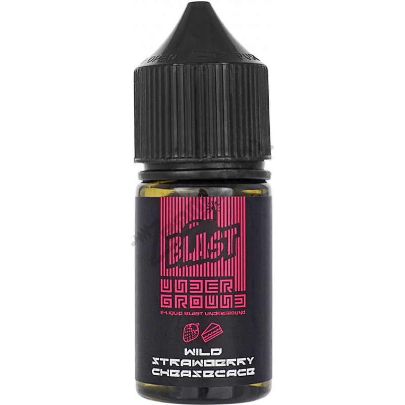 Фото и внешний вид — Blast Underground SALT - Wild Strawberry Cheesecake 30мл