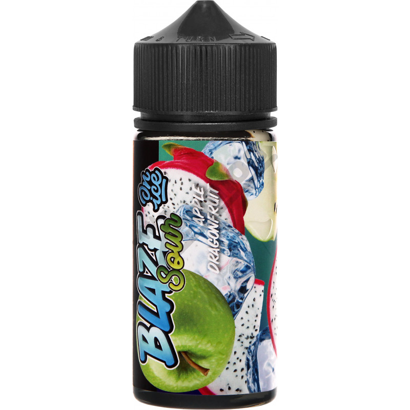 BLAZE SOUR ON ICE - Apple Dragonfruit 100мл Фото и внешний вид — BLAZE SOUR ON ICE - Apple Dragonfruit 100мл