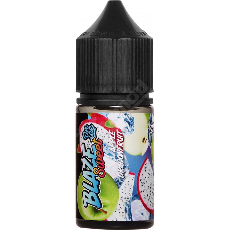 BLAZE SWEET ON ICE SALT - Apple Dragonfruit 30мл Фото и внешний вид — BLAZE SWEET ON ICE SALT - Apple Dragonfruit 30мл