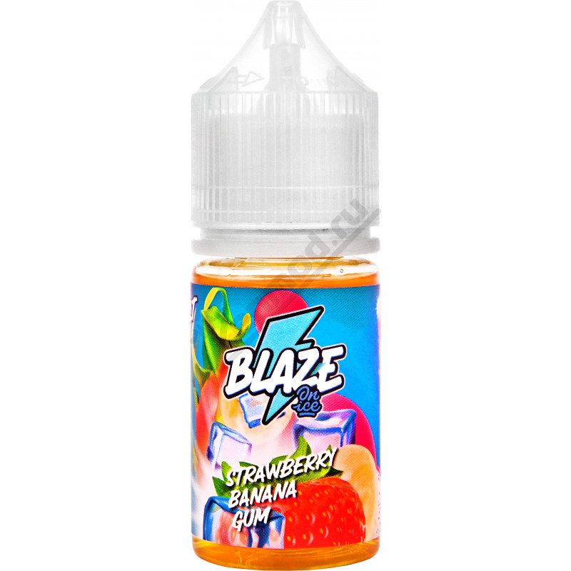 Фото и внешний вид — BLAZE SALT - Strawberry Banana Gum ON ICE 30мл