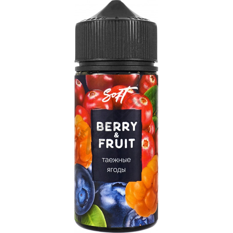 Фото и внешний вид — Berry & Fruit - Таежные ягоды 100мл