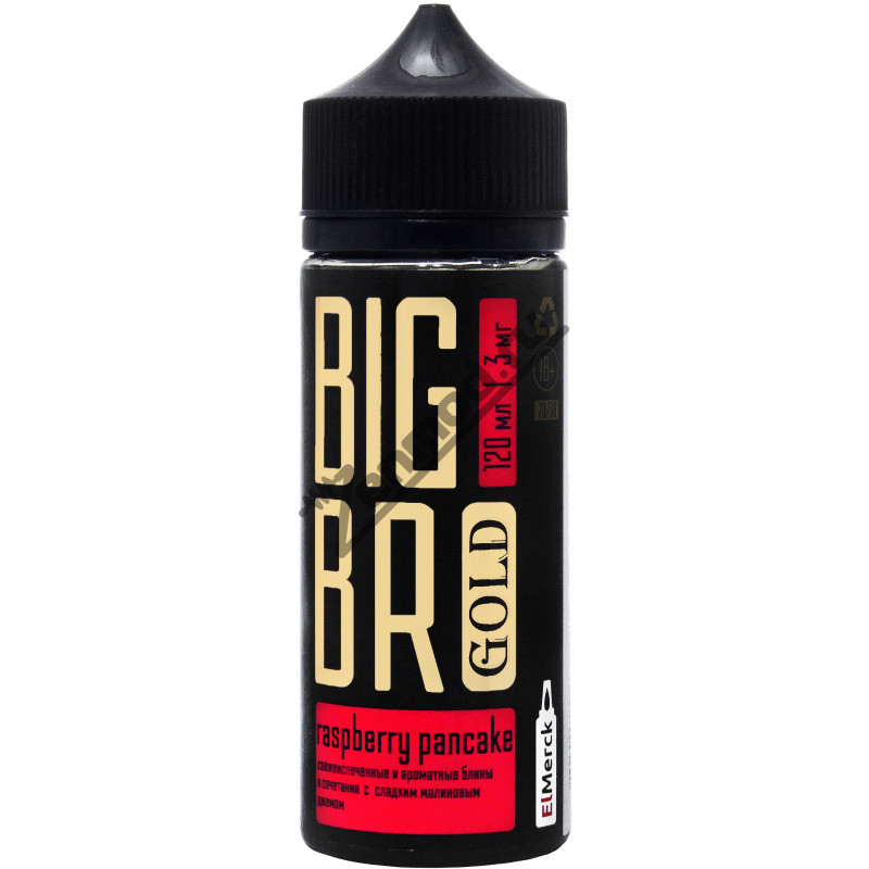 Фото и внешний вид — Big Bro GOLD - Raspberry Pancake 120мл