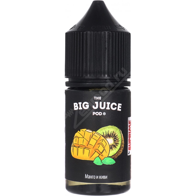 Фото и внешний вид — BIG JUICE POD SALT - Манго и киви 30мл