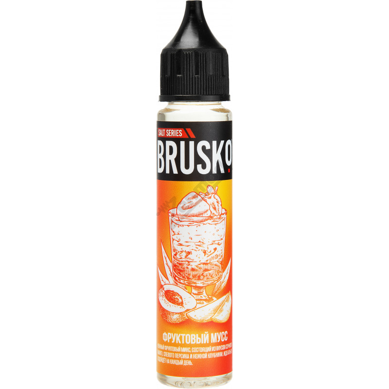 Brusko SALT - Фруктовый мусс 30мл Фото и внешний вид — Brusko SALT - Фруктовый мусс 30мл