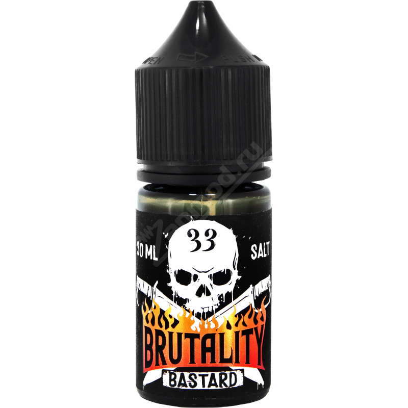 Фото и внешний вид — BRUTALITY SALT - Bastard 30мл
