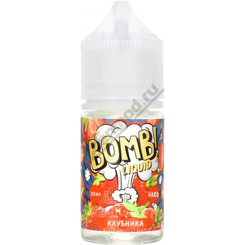 Фото и внешний вид — CC BOMB! LIQUID SALT - Клубника 30мл