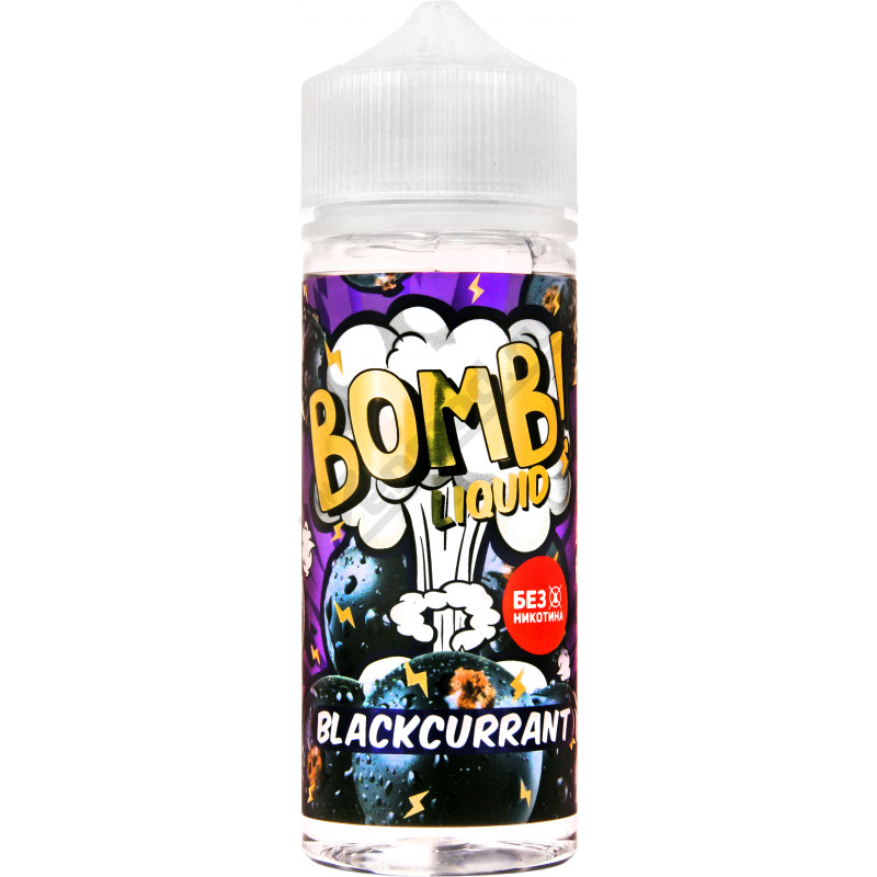 Фото и внешний вид — CC BOMB! LIQUID - Black Currant 120мл