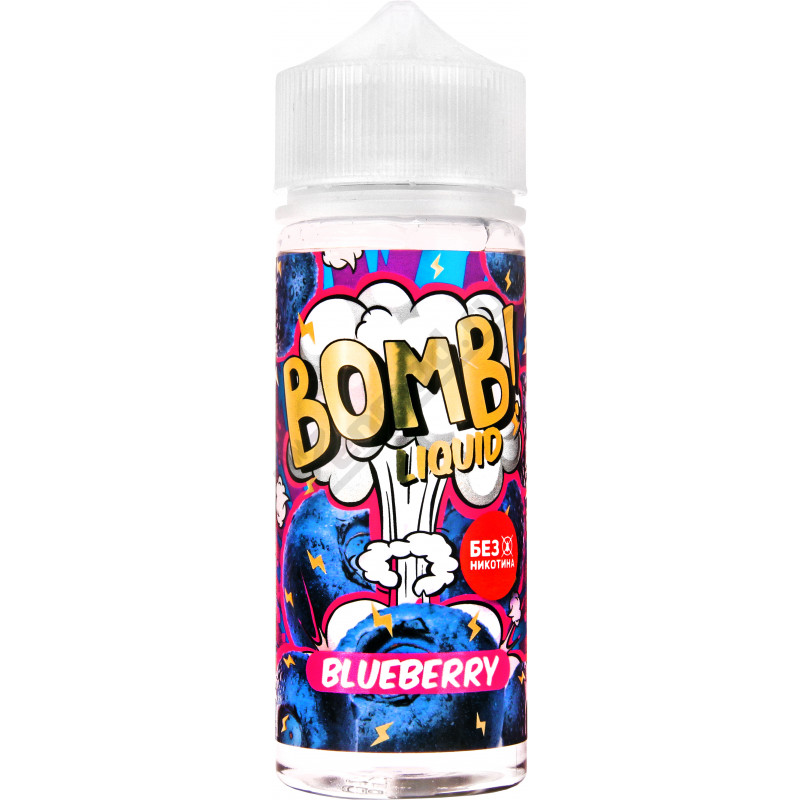 Фото и внешний вид — CC BOMB! LIQUID - Blueberry 120мл