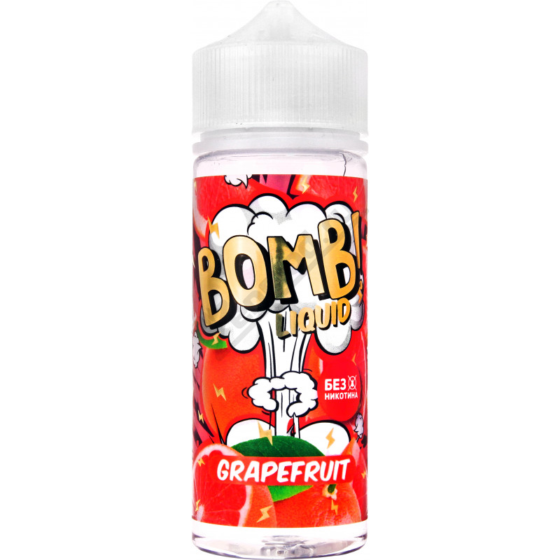 Фото и внешний вид — CC BOMB! LIQUID - Grapefruit 120мл