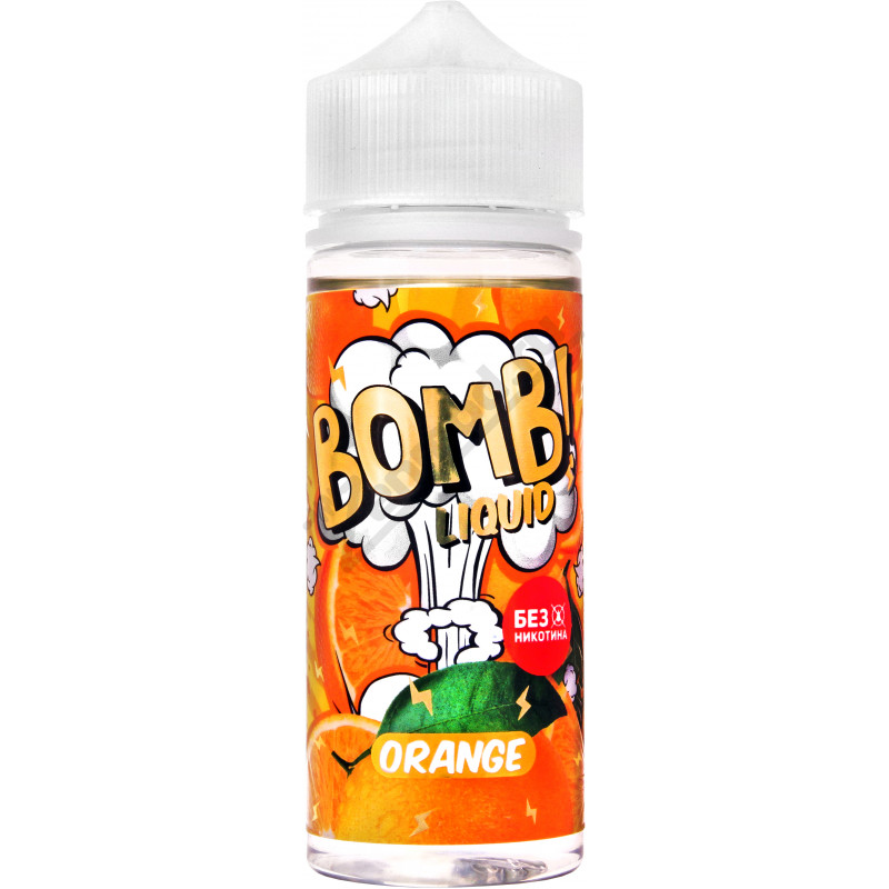 Фото и внешний вид — CC BOMB! LIQUID - Orange 120мл