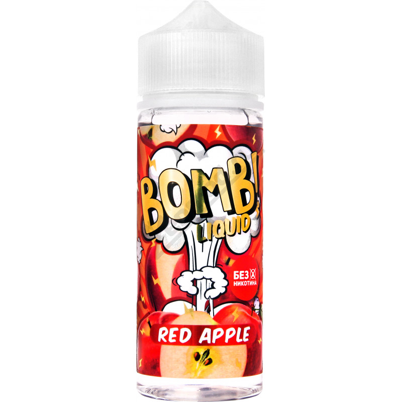 Фото и внешний вид — CC BOMB! LIQUID - Red Apple 120мл
