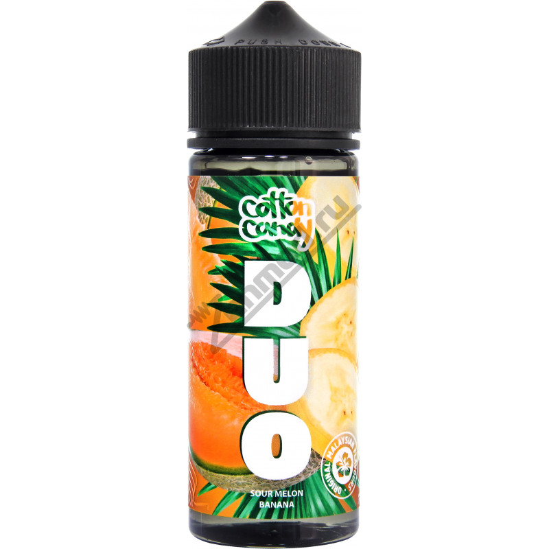 Фото и внешний вид — CC DUO - Sour Melon, Banana 120мл