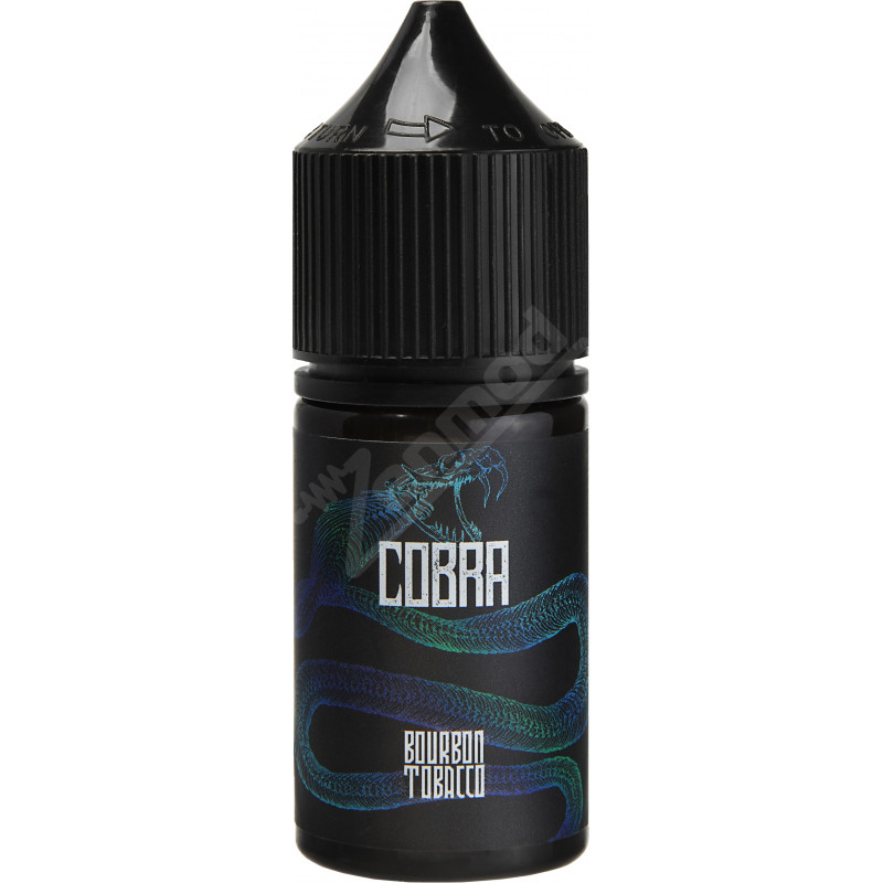 Фото и внешний вид — COBRA SALT - Bourbon Tobacco 30мл