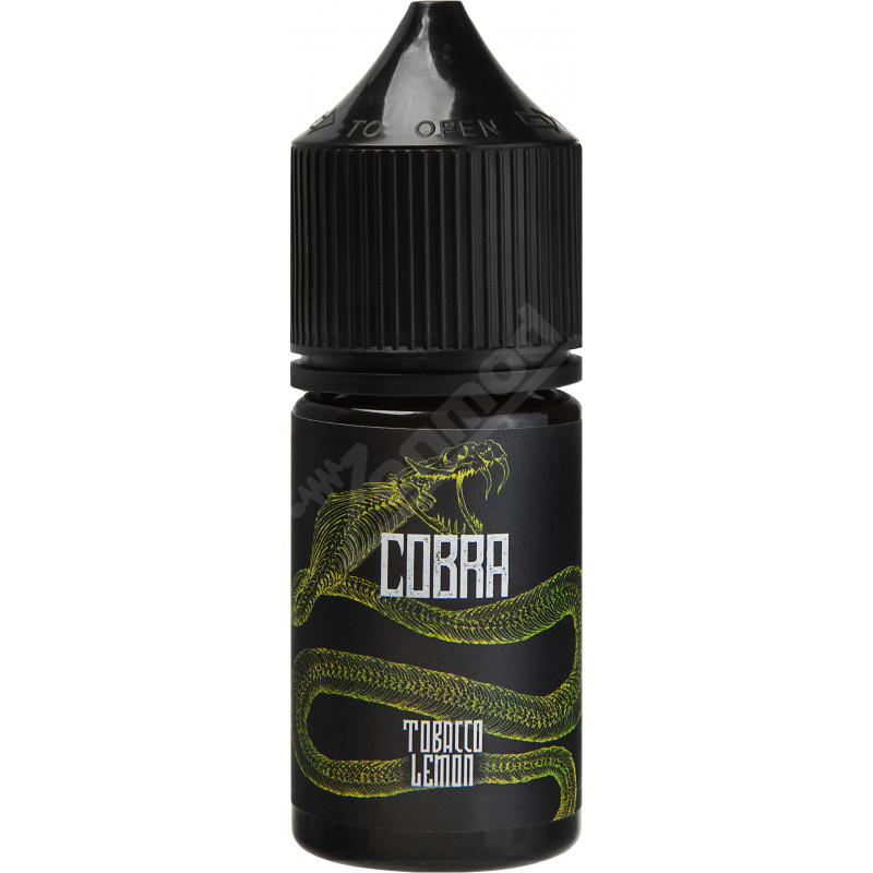 Фото и внешний вид — COBRA SALT - Tobacco Lemon 30мл