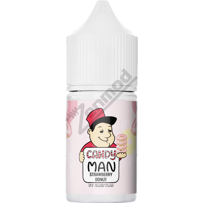 Фото и внешний вид — Candyman SALT - Strawberry Donut 30мл
