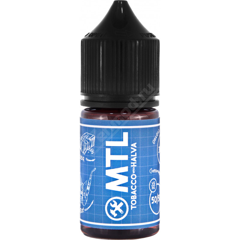 Фото и внешний вид — ChelLab MTL - Tobacco with Halva 30мл