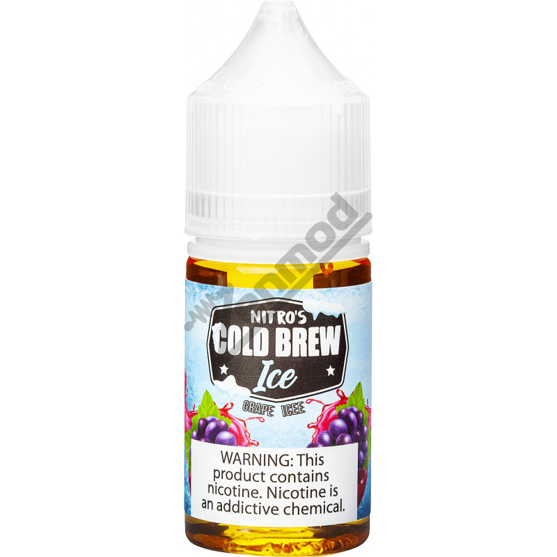 Фото и внешний вид — Nitro's Cold Brew Ice - Grape Ice 30мл