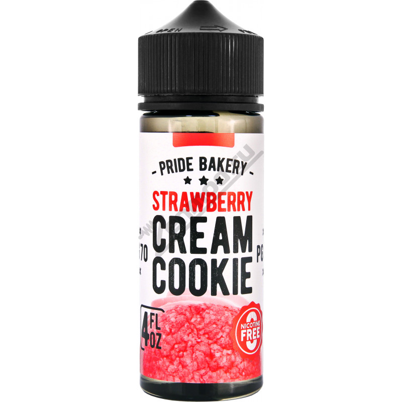 Фото и внешний вид — Cream Cookie - Strawberry 120мл
