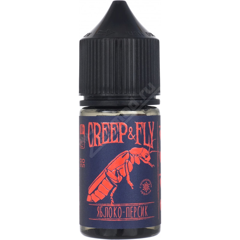 Фото и внешний вид — Creep & Fly Pod - Яблоко и персик 30мл