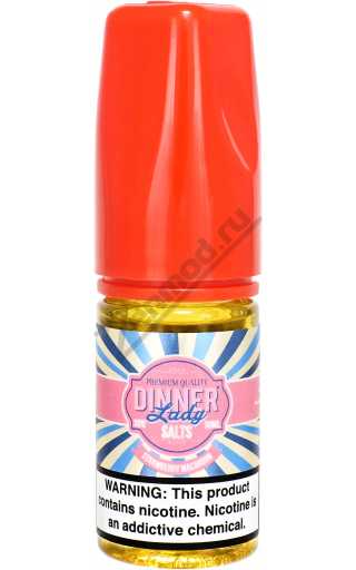 Dinner Lady Desserts SALT - Strawberry Macaroon 30мл