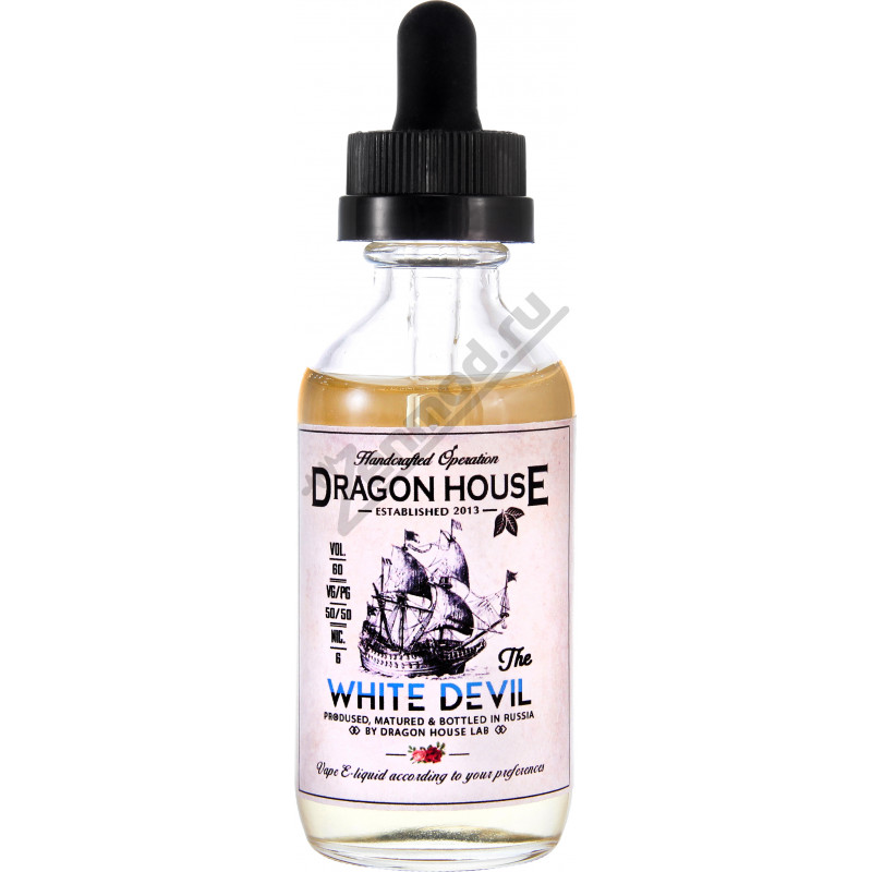 Фото и внешний вид — Dragon House - White Devil 60мл