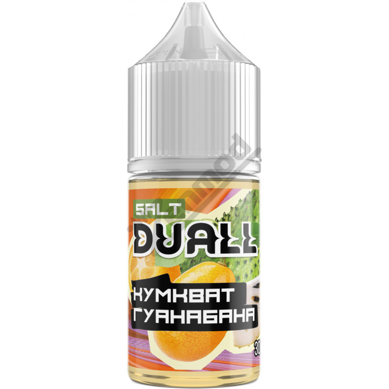 Фото и внешний вид — DUALL SALT - Кумкват, Гуанабана 30мл