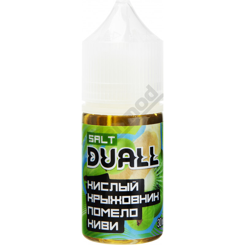 Фото и внешний вид — DUALL SALT - Кислый Крыжовник, Помело, Киви 30мл