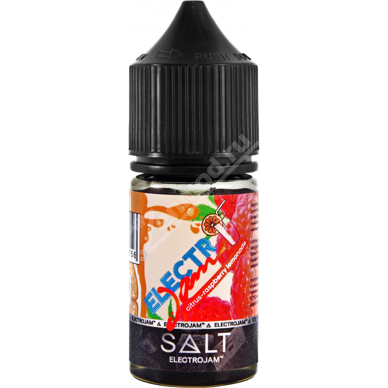 Фото и внешний вид — Electro Jam SALT - Citrus-Raspberry Lemonade 30мл