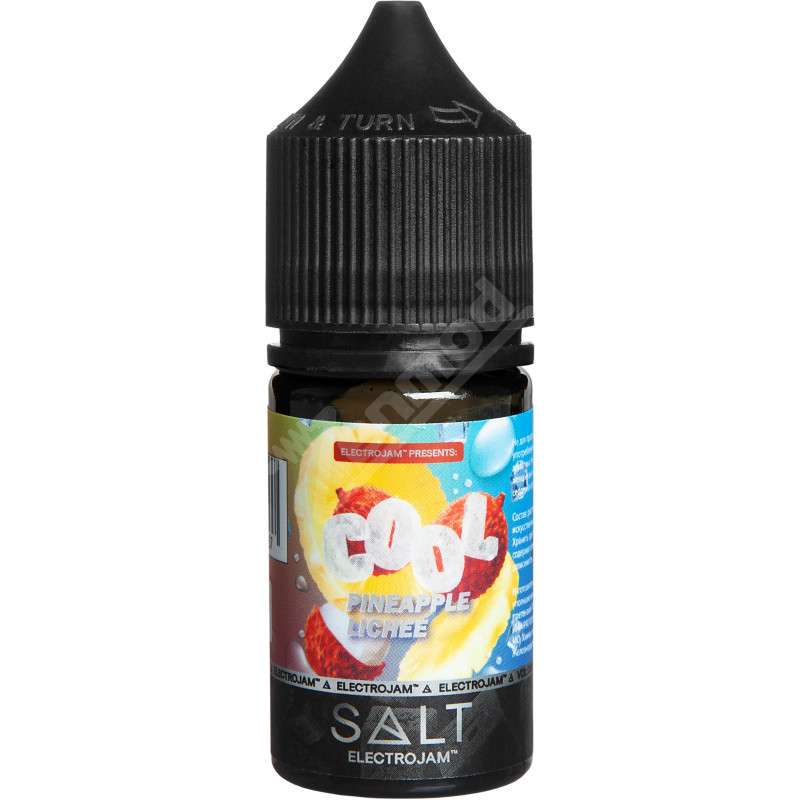 Фото и внешний вид — Electro Jam SALT - Cool Pineapple Lichee 30мл