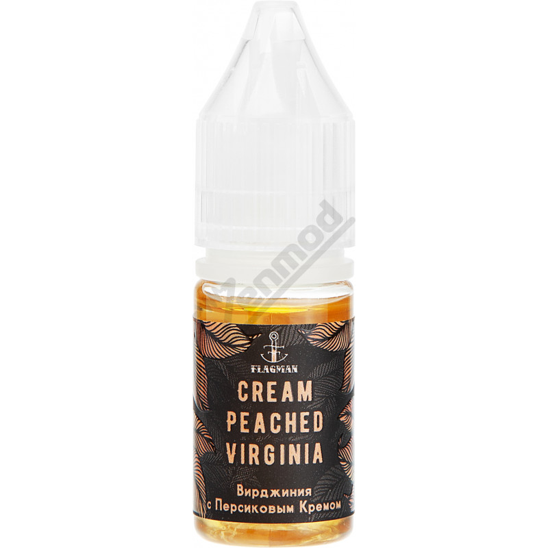 Фото и внешний вид — Flagman SALT - Cream Peached Virginia 10мл