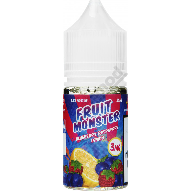 Fruit Monster - Blueberry Raspberry Lemon 30мл Фото и внешний вид — Fruit Monster - Blueberry Raspberry Lemon 30мл