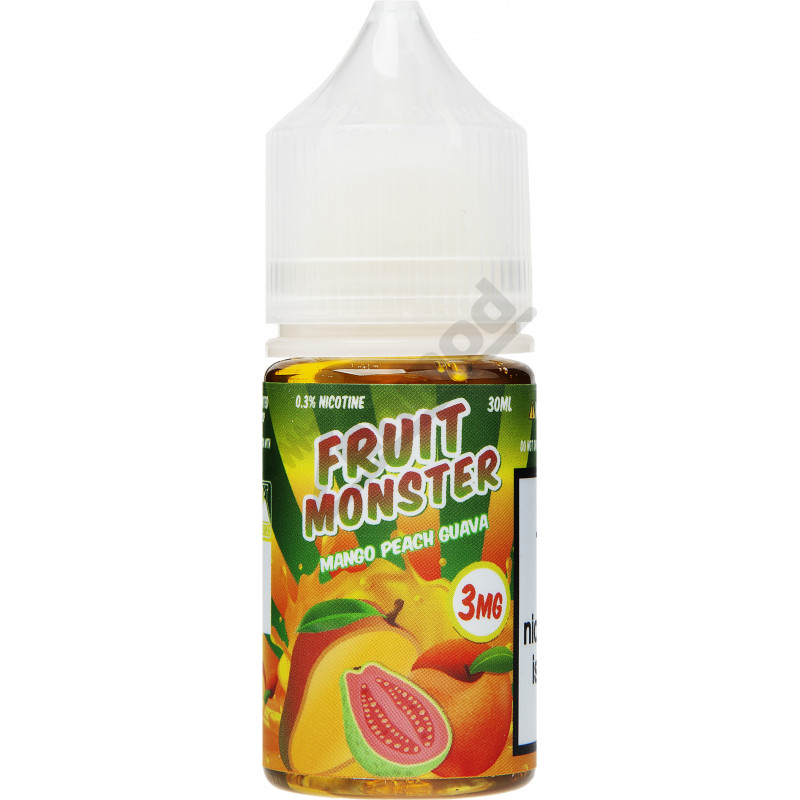 Fruit Monster - Mango Peach Guava 30мл Фото и внешний вид — Fruit Monster - Mango Peach Guava 30мл