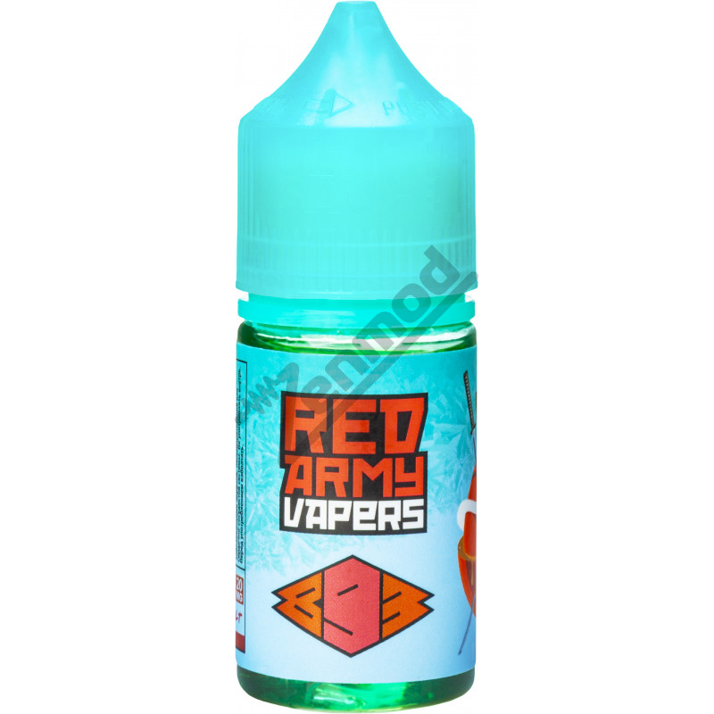 Фото и внешний вид — GLITCH SAUCE ICED OUT SALT - RED ARMY 893 30мл