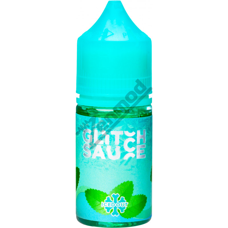 Фото и внешний вид — GLITCH SAUCE ICED OUT SALT - Sweet Mint 30мл