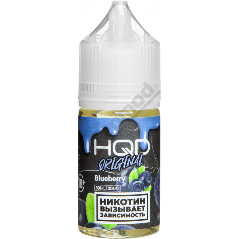Фото и внешний вид — HQD Original SALT - Blueberry 30мл