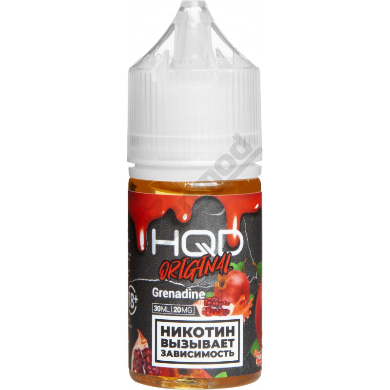 Фото и внешний вид — HQD Original SALT - Grenadine 30мл