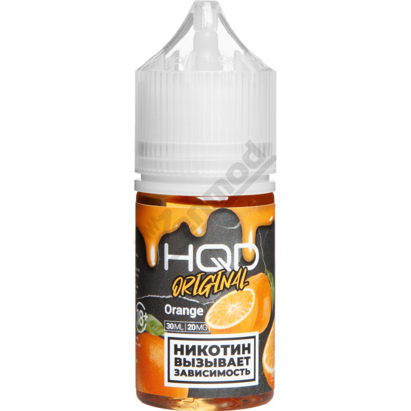 Фото и внешний вид — HQD Original SALT - Orange 30мл