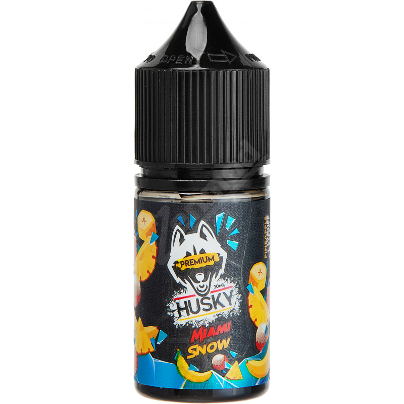 Фото и внешний вид — HUSKY PREMIUM SALT - Miami Snow 30мл