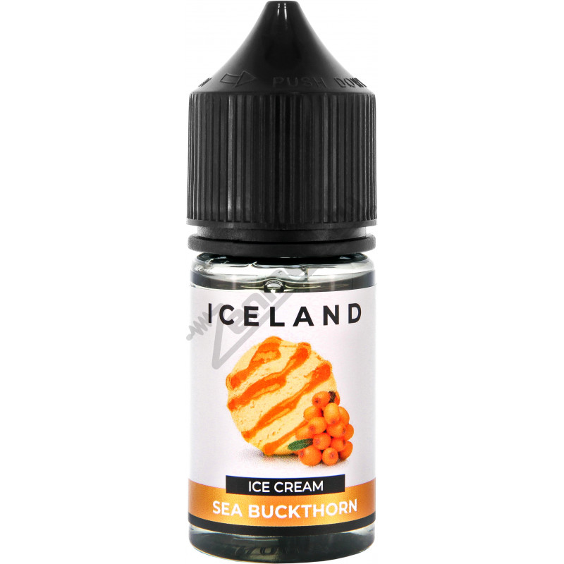 Фото и внешний вид — ICELAND SALT - Sea Buckthorn 30мл