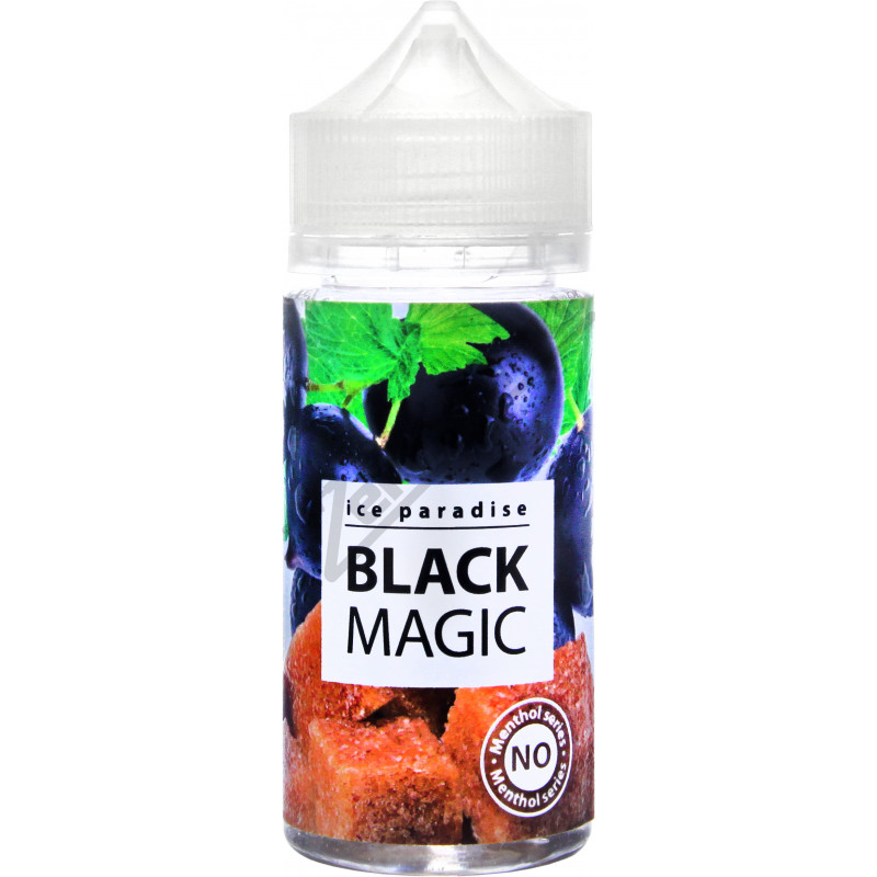 Фото и внешний вид — Ice Paradise - Black Magic (No Menthol) 100мл