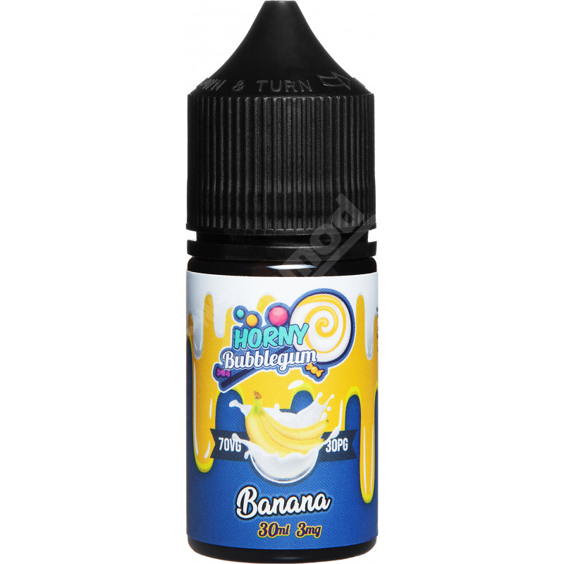 Фото и внешний вид — HORNY Bubblegum - Banana 30мл