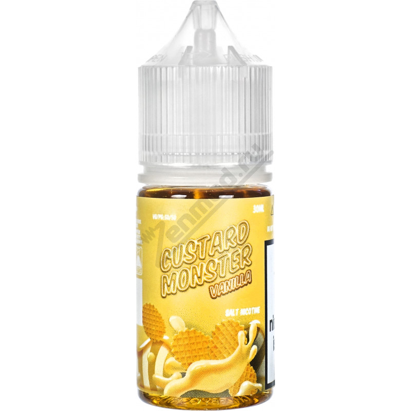 Фото и внешний вид — Custard Monster SALT - Vanilla 30мл