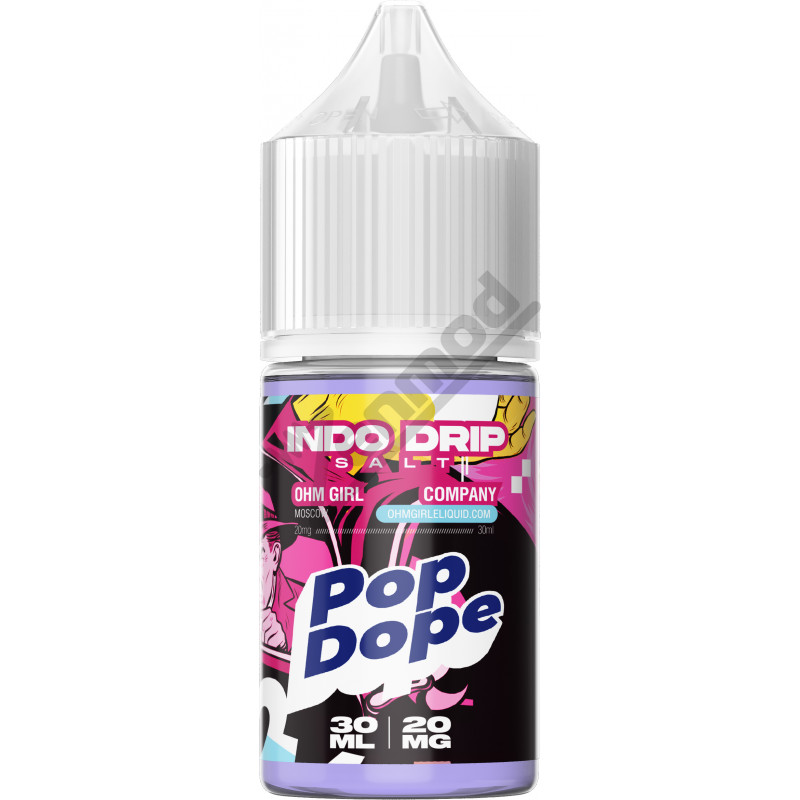 Фото и внешний вид — IndoDrip SALT - Pop Dope 30мл
