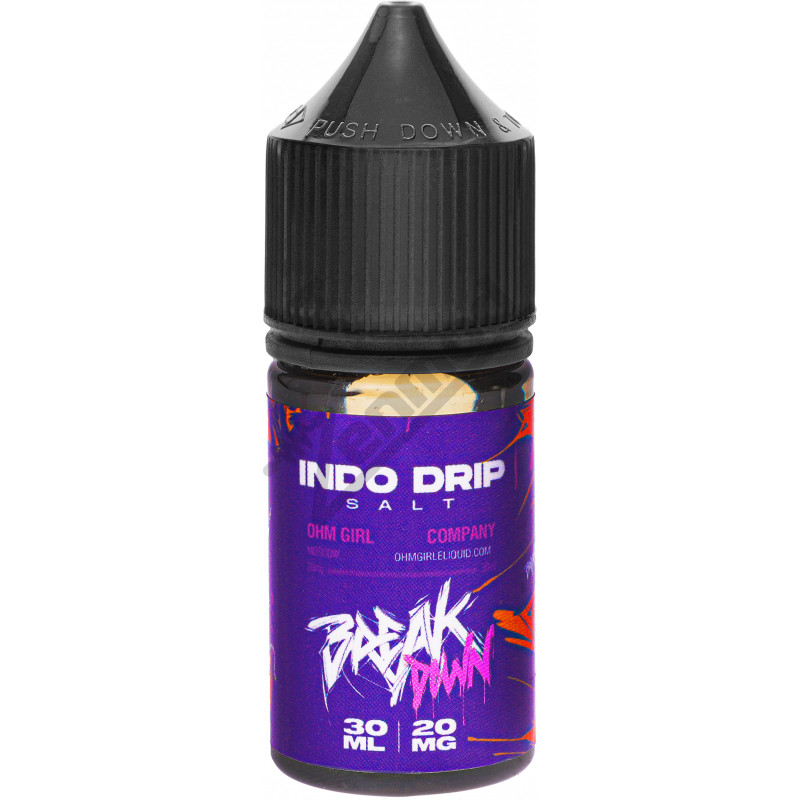 Фото и внешний вид — IndoDrip SALT - Break Down 30мл