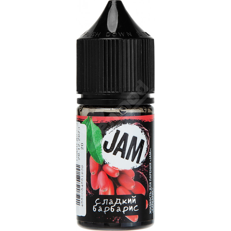 Фото и внешний вид — JAM SALT - Сладкий Барбарис 30мл